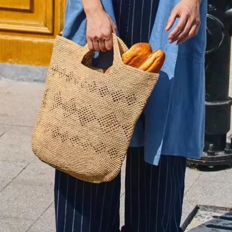 Fashion Casual Large Capacity  - Women'S Raffia Bags recension och pris