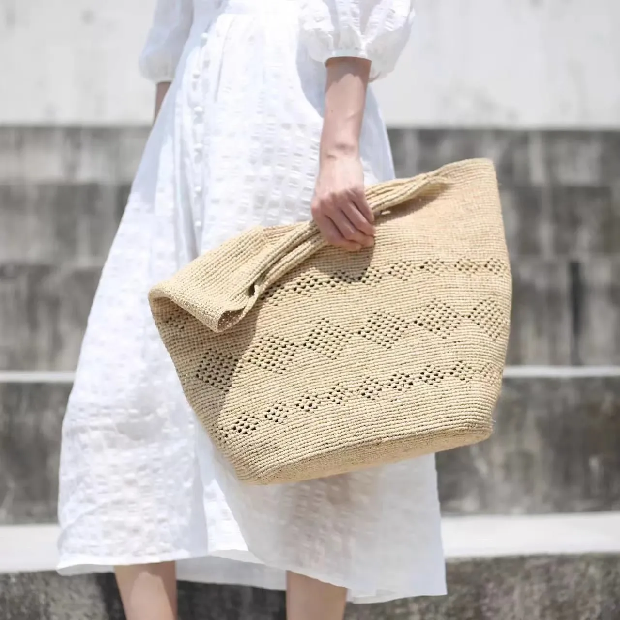 Fashion Casual Large Capacity  - Women'S Raffia Bags recension och pris