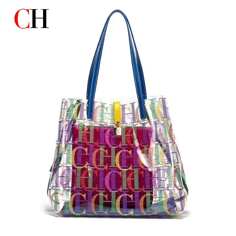 CH Women PVC Transparent Tote  - Women'S Bags Handbags recension och pris