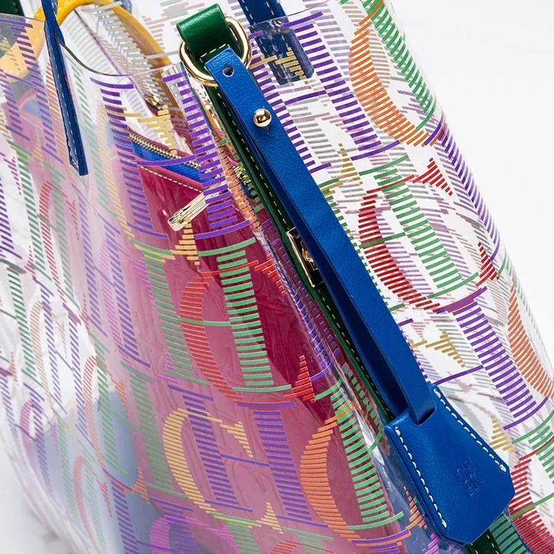 CH Women PVC Transparent Tote  - Women'S Bags Handbags recension och pris