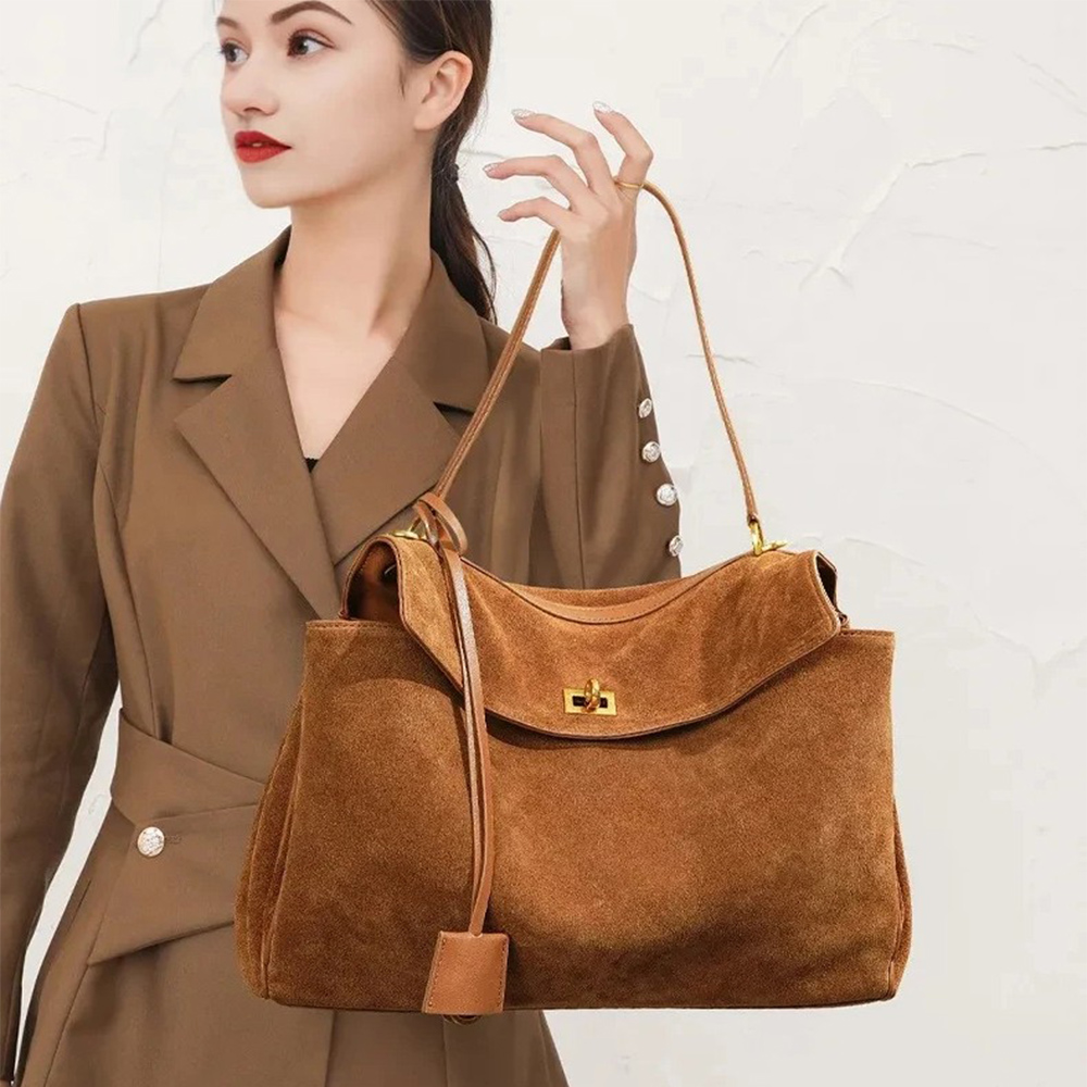 Autumn Winter Women's Suede Ge - Women Bags On Sale recension och pris